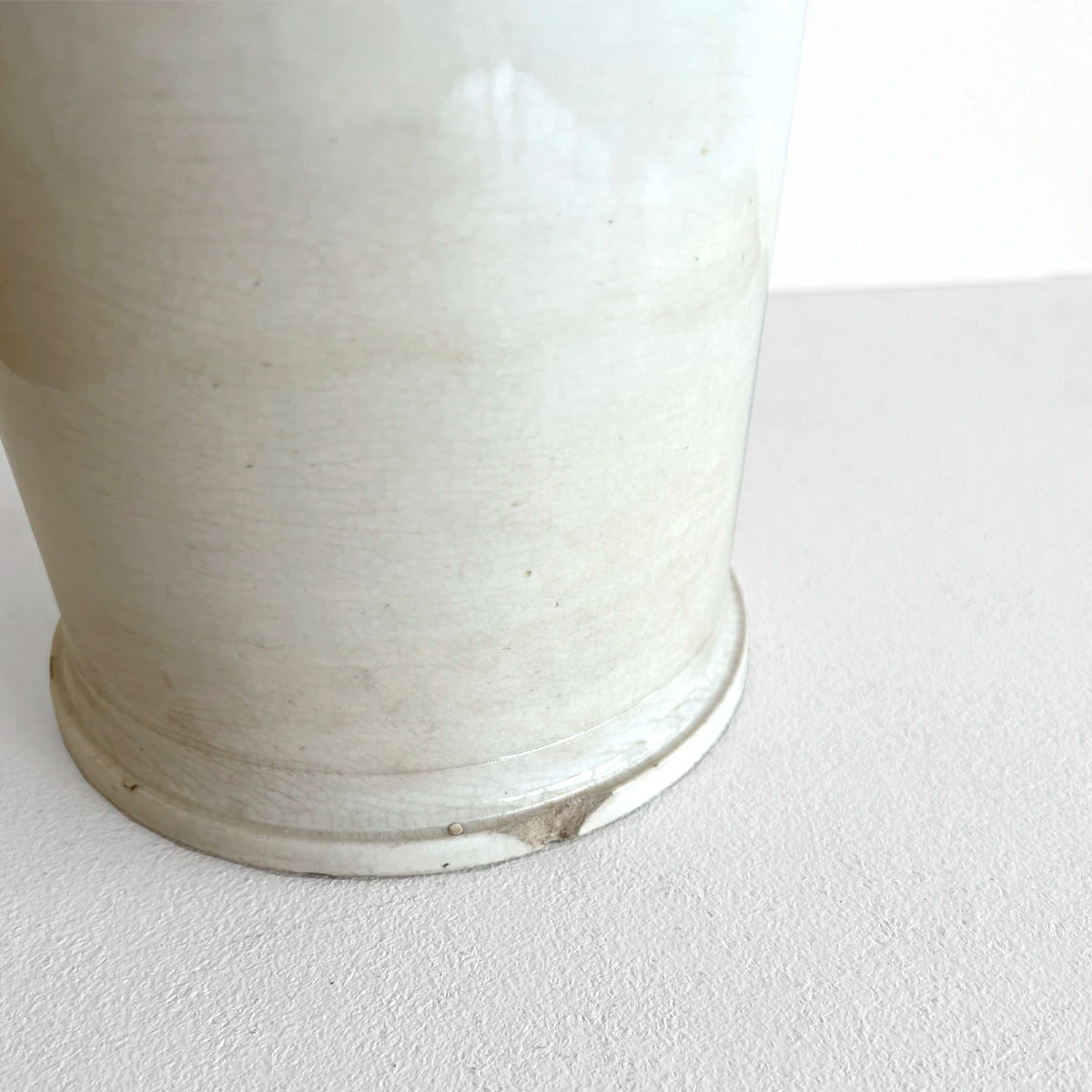 Número37 Frasco farmacéutico de porcelana grande, circa 1910 antigüedades decoración