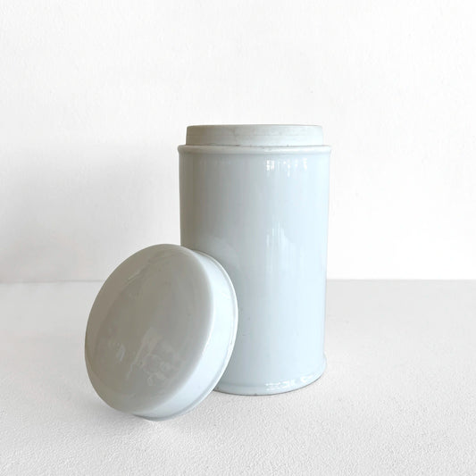 Número37 Frasco farmacéutico de porcelana mediano, ca. 1910 antigüedad decoración