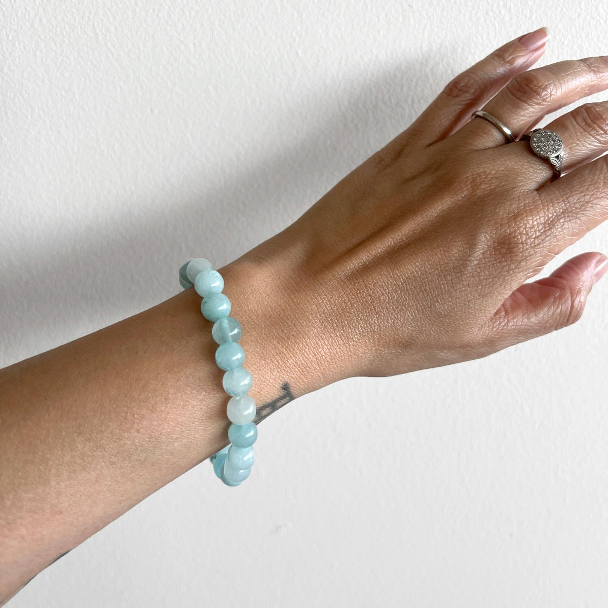 Pulsera Aguamarina Número37 Accesorio Joyas