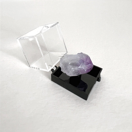 Número 37 amatista en bruto mineral