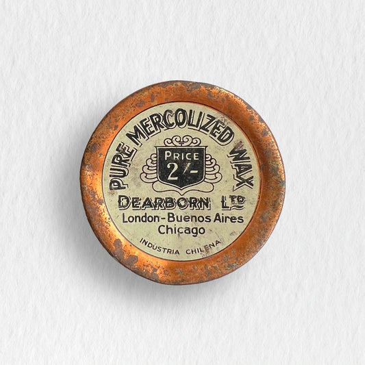 Número37 mercolized wax antigüedades medicina decoración