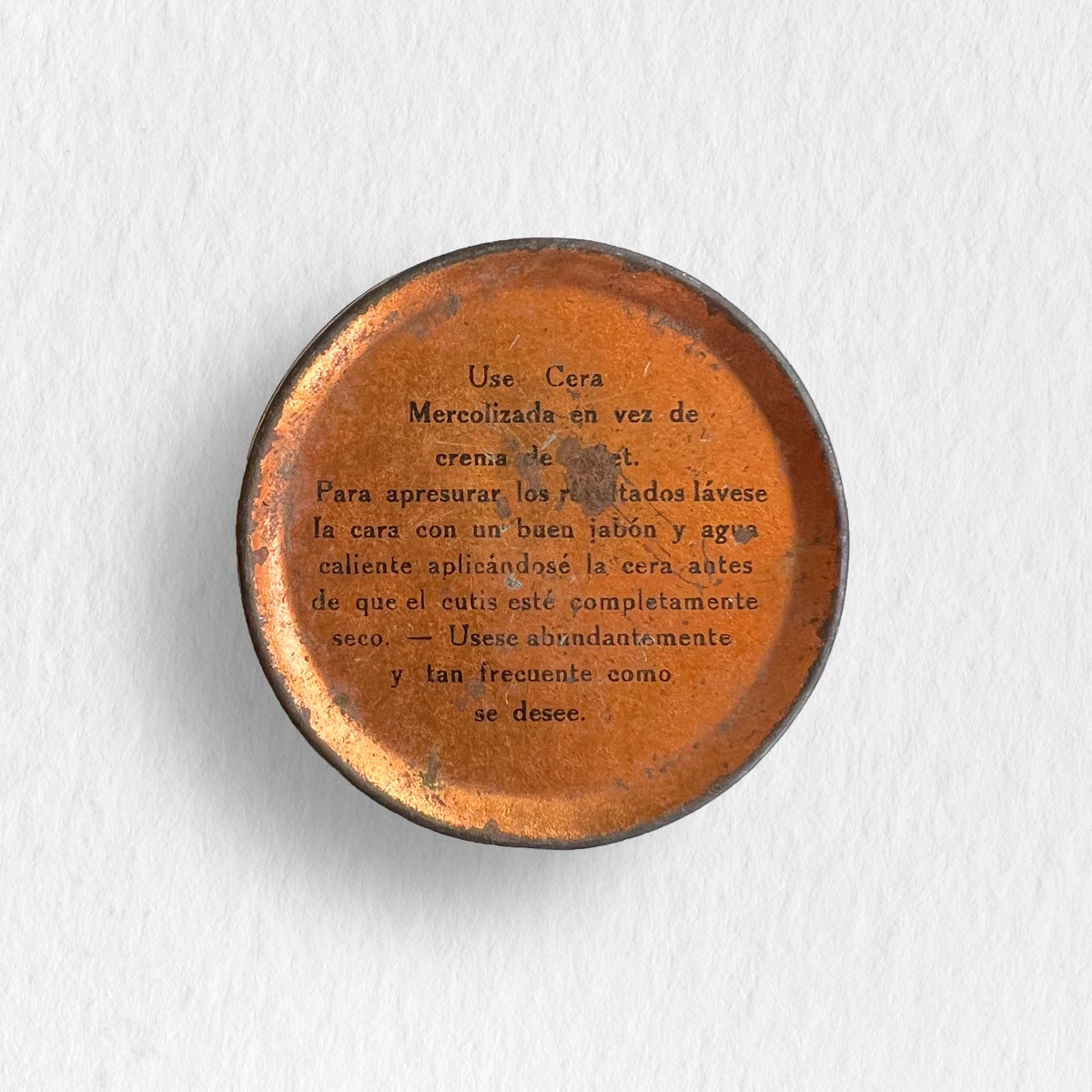 Número37 mercolized wax antigüedades medicina decoración