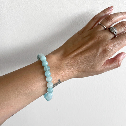 Pulsera Aguamarina Número37 Accesorio Joyas