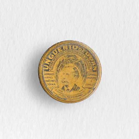 Número37 ungüento doan antigüedades envase medicina decoración