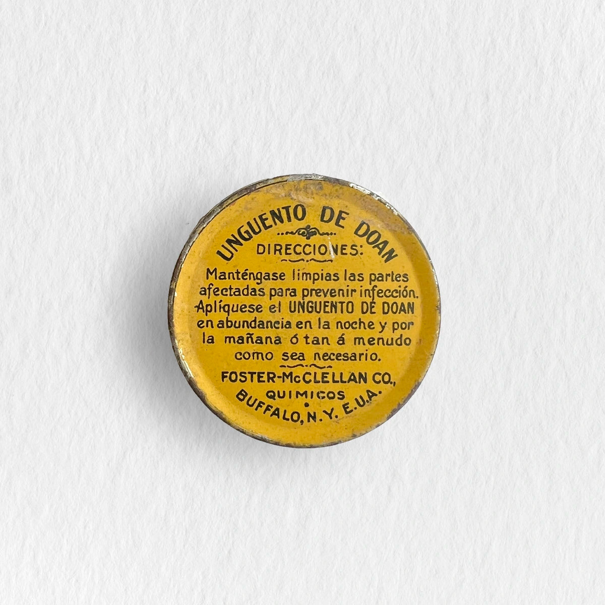 Número37 ungüento doan antigüedades envase medicina decoración